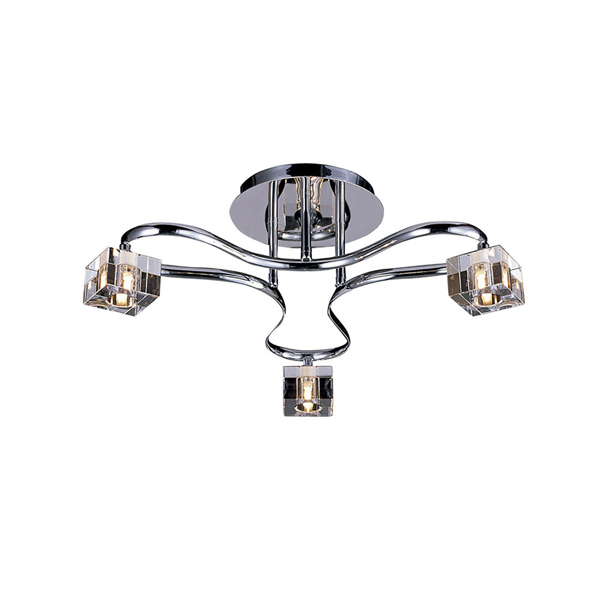 Sisco Ceiling Lights Diyas Semi Flush Fittings